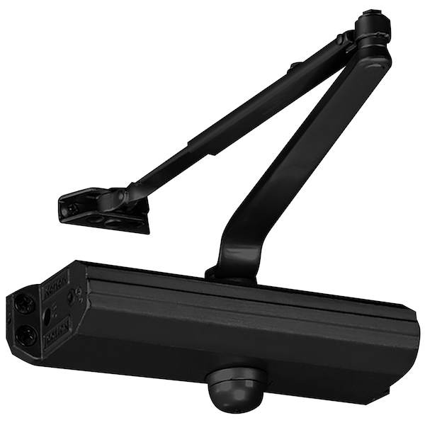 Norton Co Manual, Hydraulic, 1601 Series Closers, Door Closer, Heavy Duty Interior and Exterior, Black 1601 693 - main